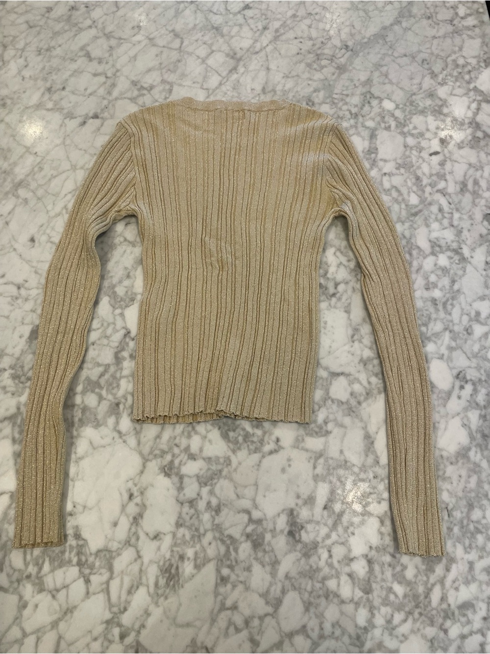 Calliope Ribbed Scoop-Neck Long Sleeve - Picture 3 of 5